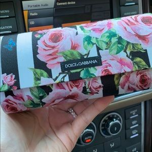 Dolce & Gabbana Floral Sunglass Case